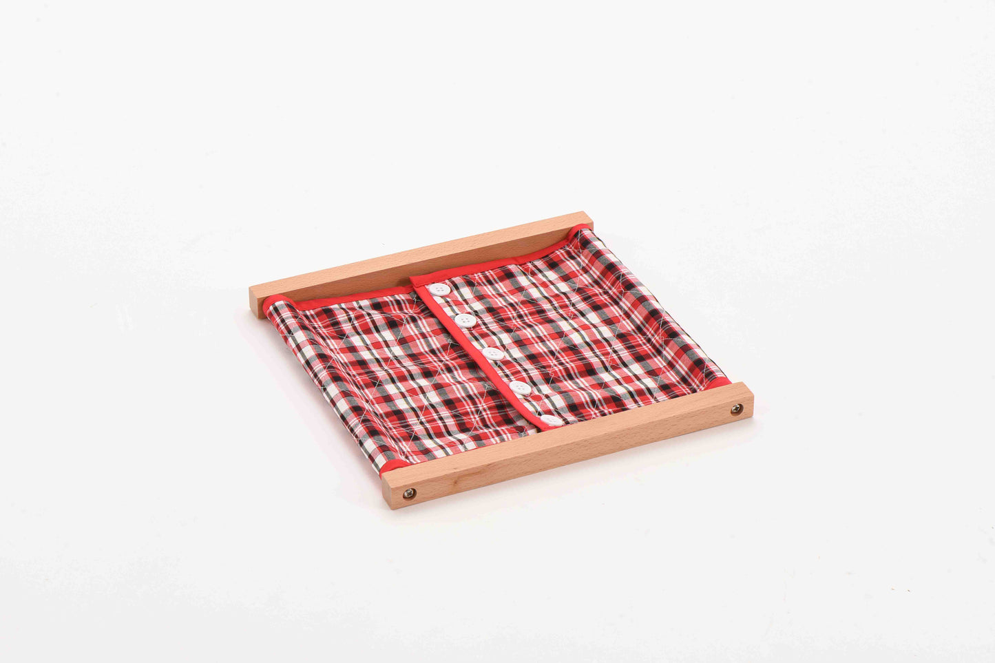 Buttoning Frame With Small Buttons--Pattern cloth