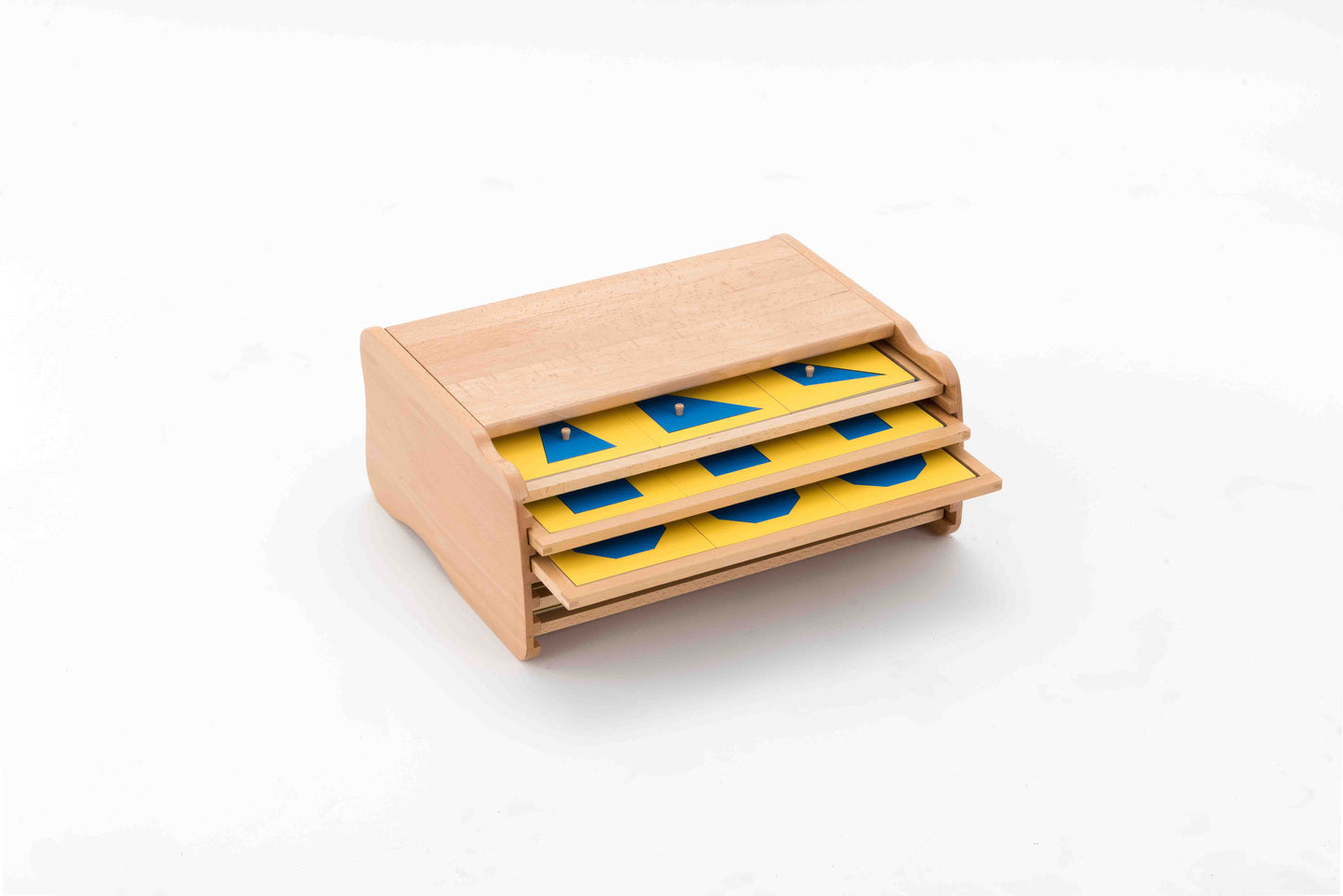 Geometric Cabinet---beech wood