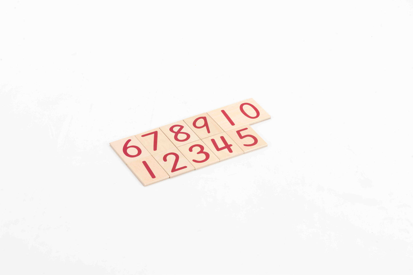 Printed Numbers-English numbers