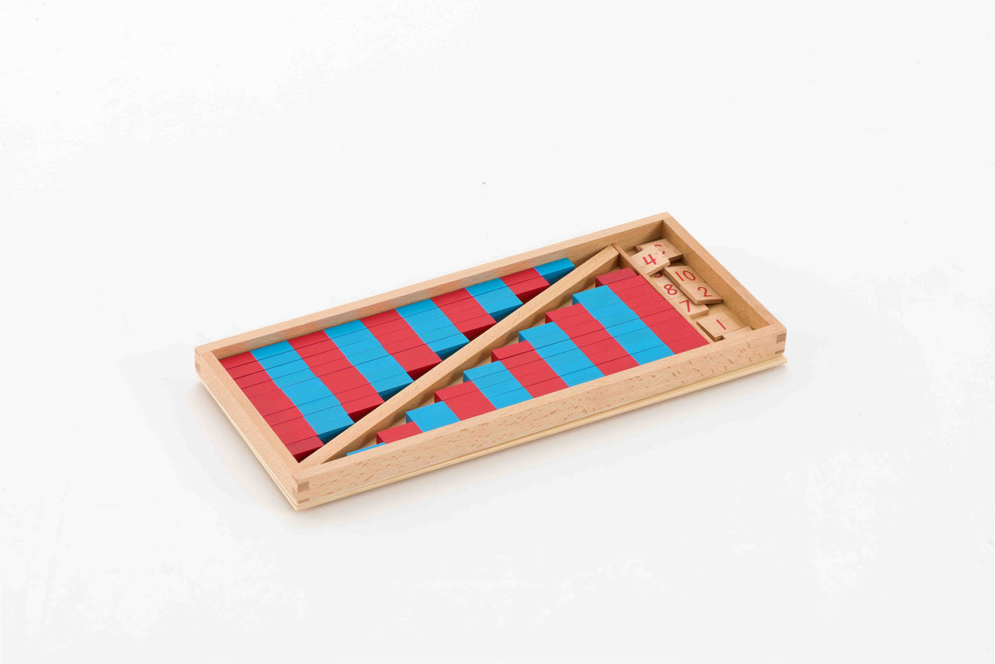 Small Number Rods With Tiles --English numbers
