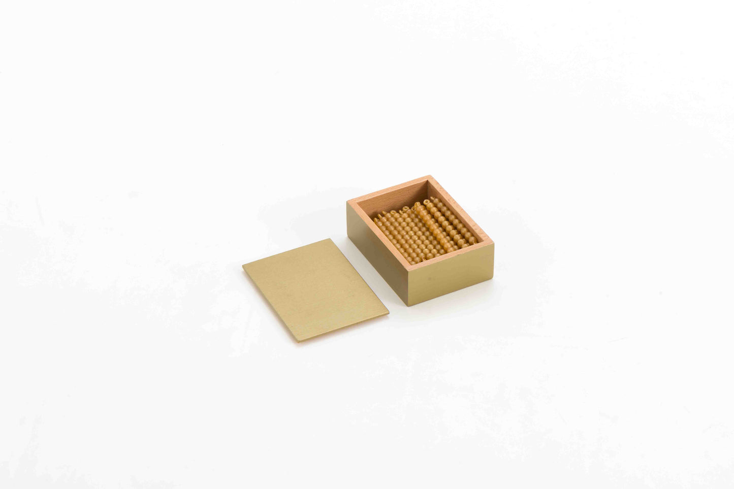 Box With 45 Ten Bars, Connected Beads