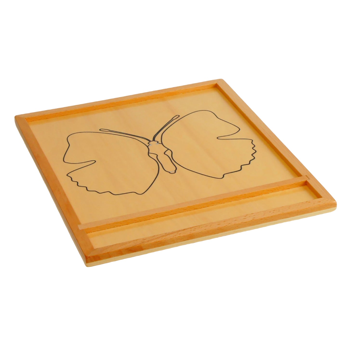 Parties d'animaux - Papillon, texte personnalisé, bilingue, monolingue