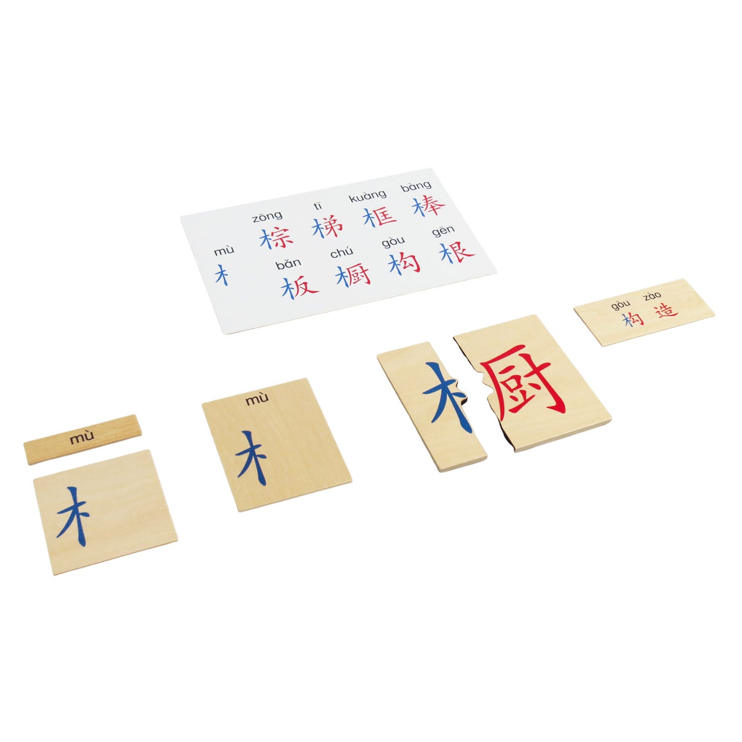 Chinese radical box-mu