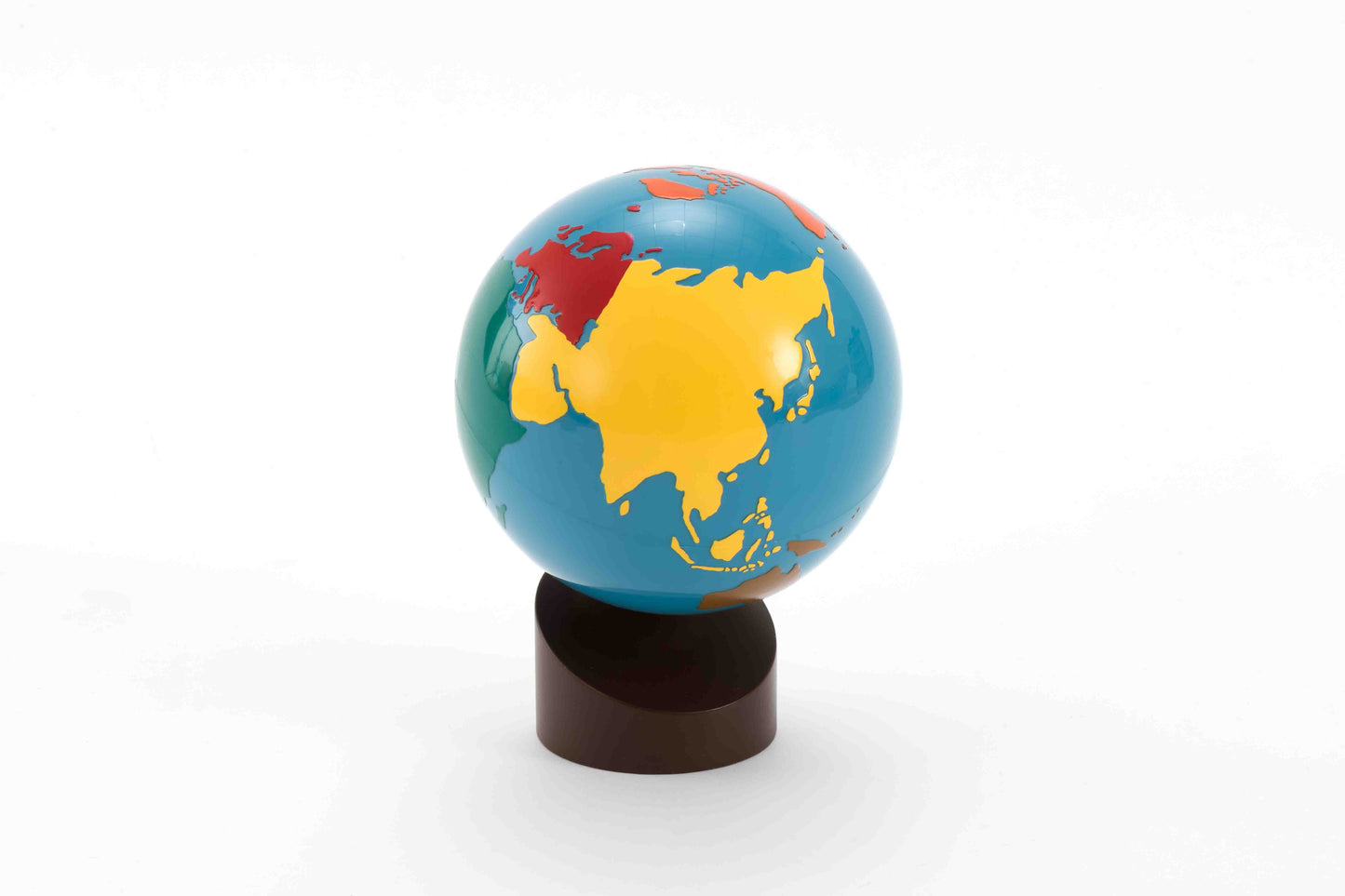 Globe of The World Parts--colored
