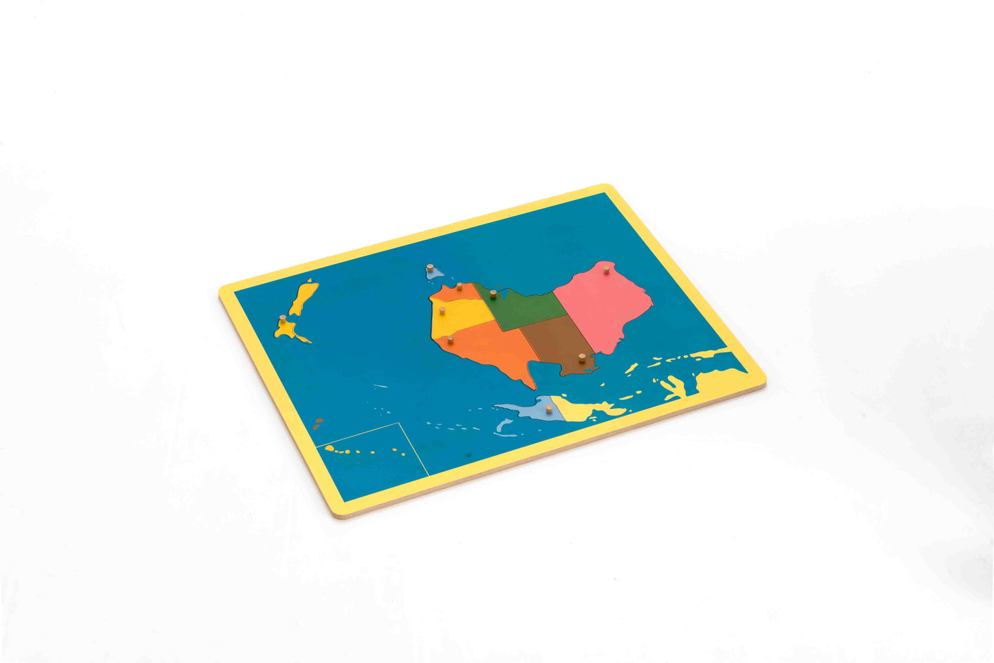 Puzzle Map of AUSTRALIA