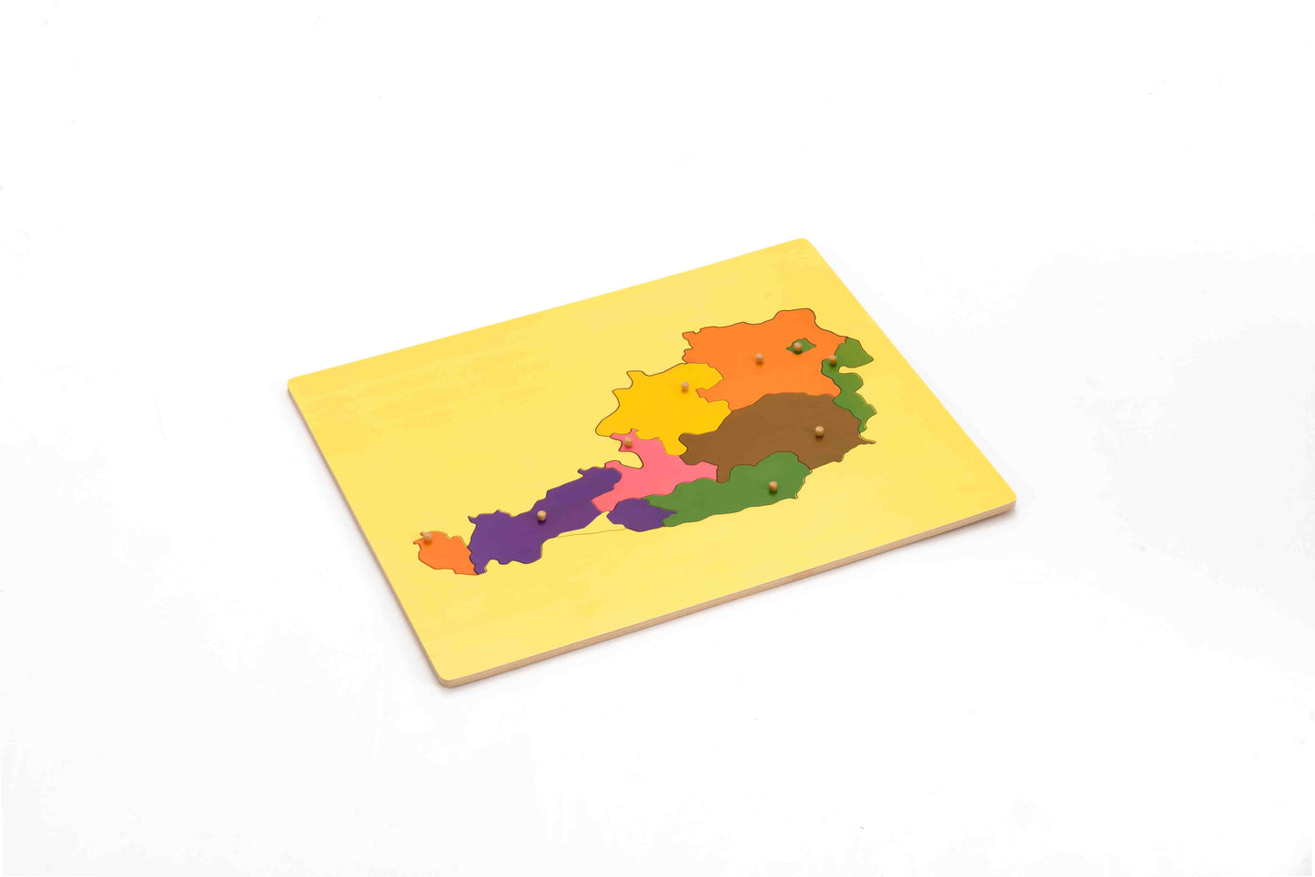 Puzzle Map of Austria