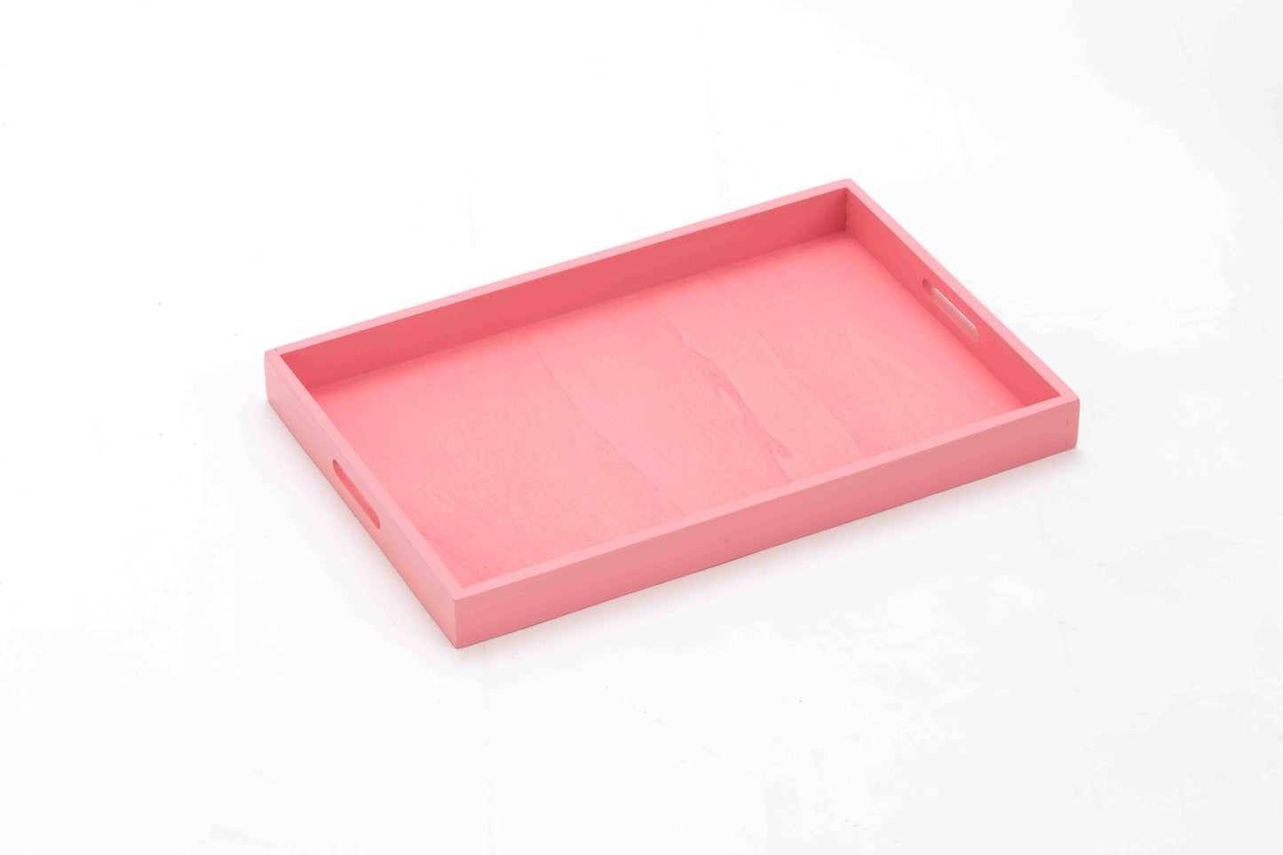 Wooden Tray ( 37.5×24.5cm )-Pink