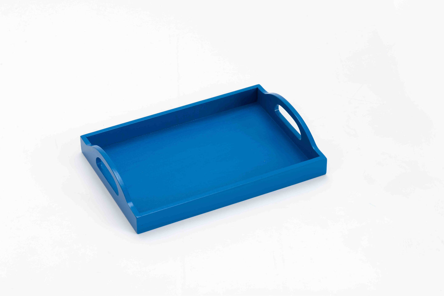 Trays-Medium with Handle-28*18 cm-Dark Blue