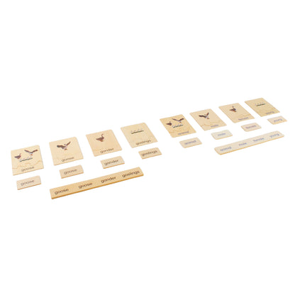 Animal Family- Goose， Custom Text，Bilingual，Monolingual