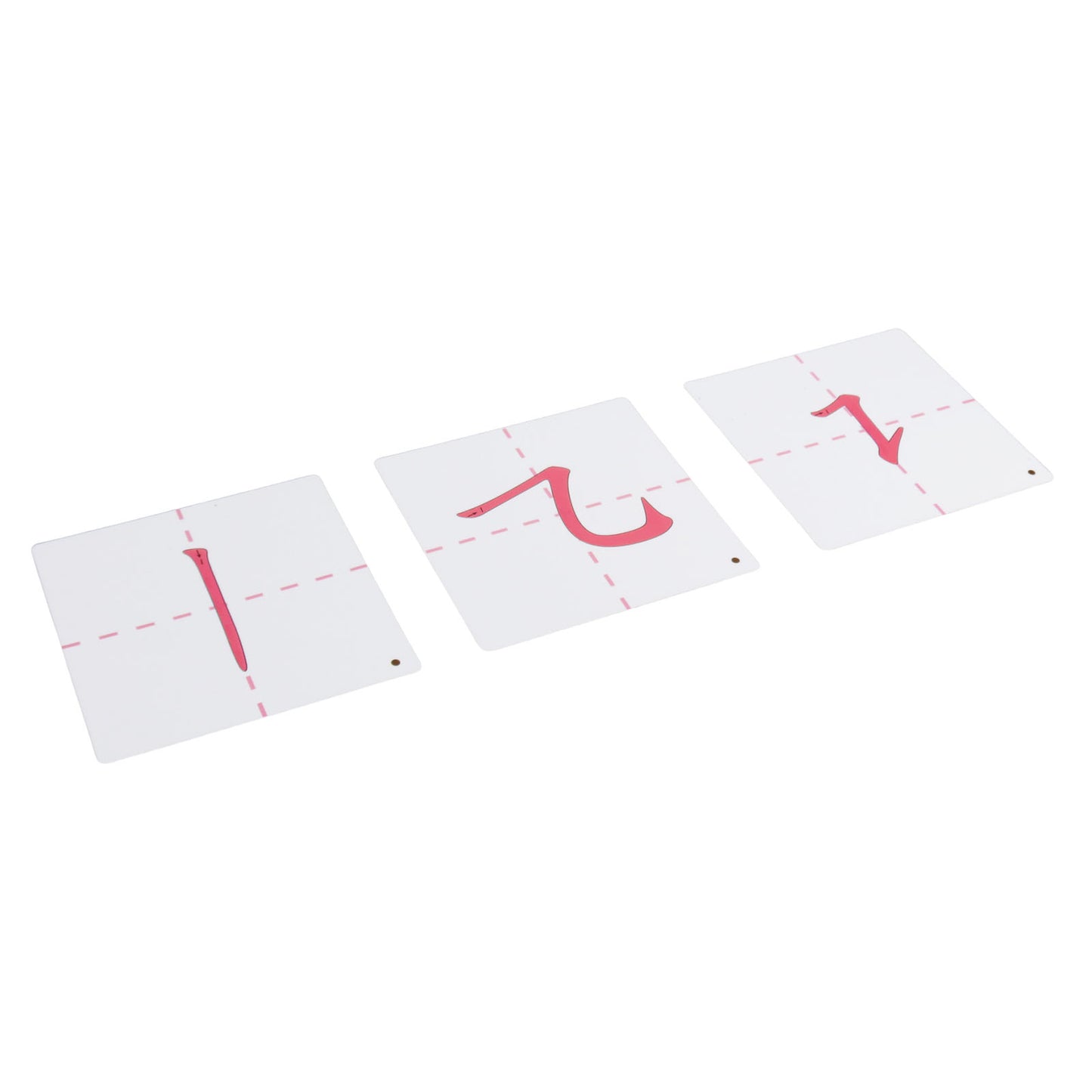 Chalk basic Chinese character stroke order cards
