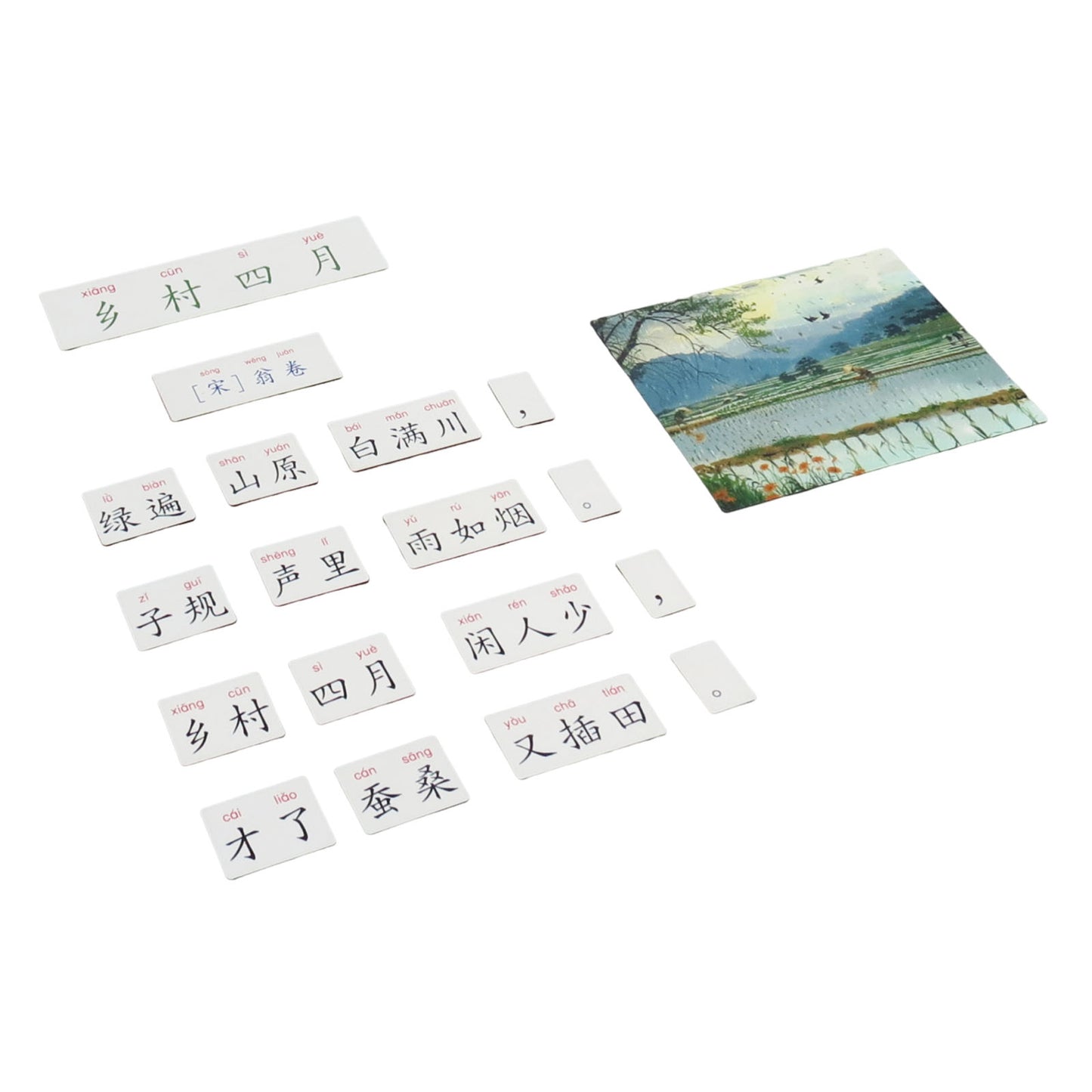 Poetry-April in the Countryside