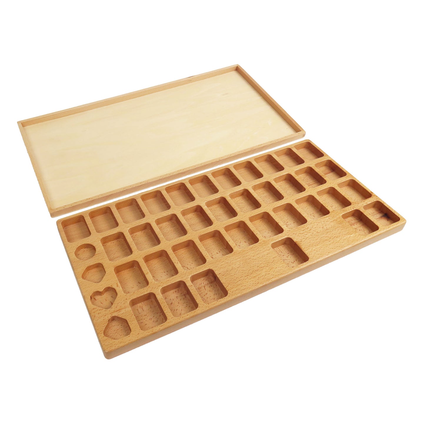 Zhuyin movable alphabets with box
