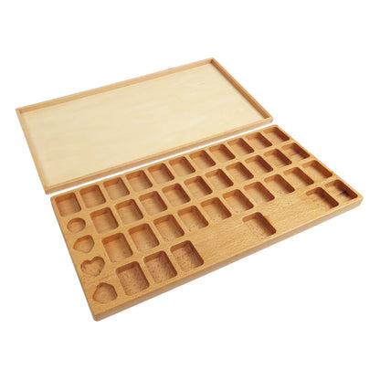 Zhuyin movable alphabets with box
