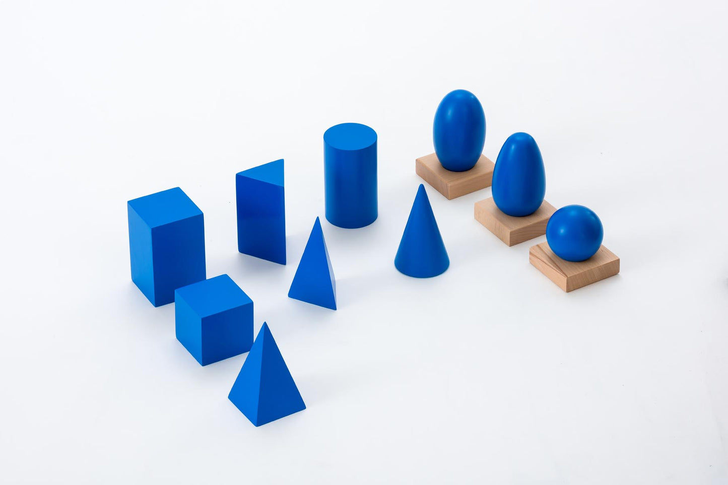 Geometric Solids-blue