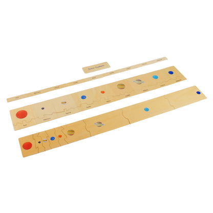 Solar System, Custom Text, Bilingual, monolingual