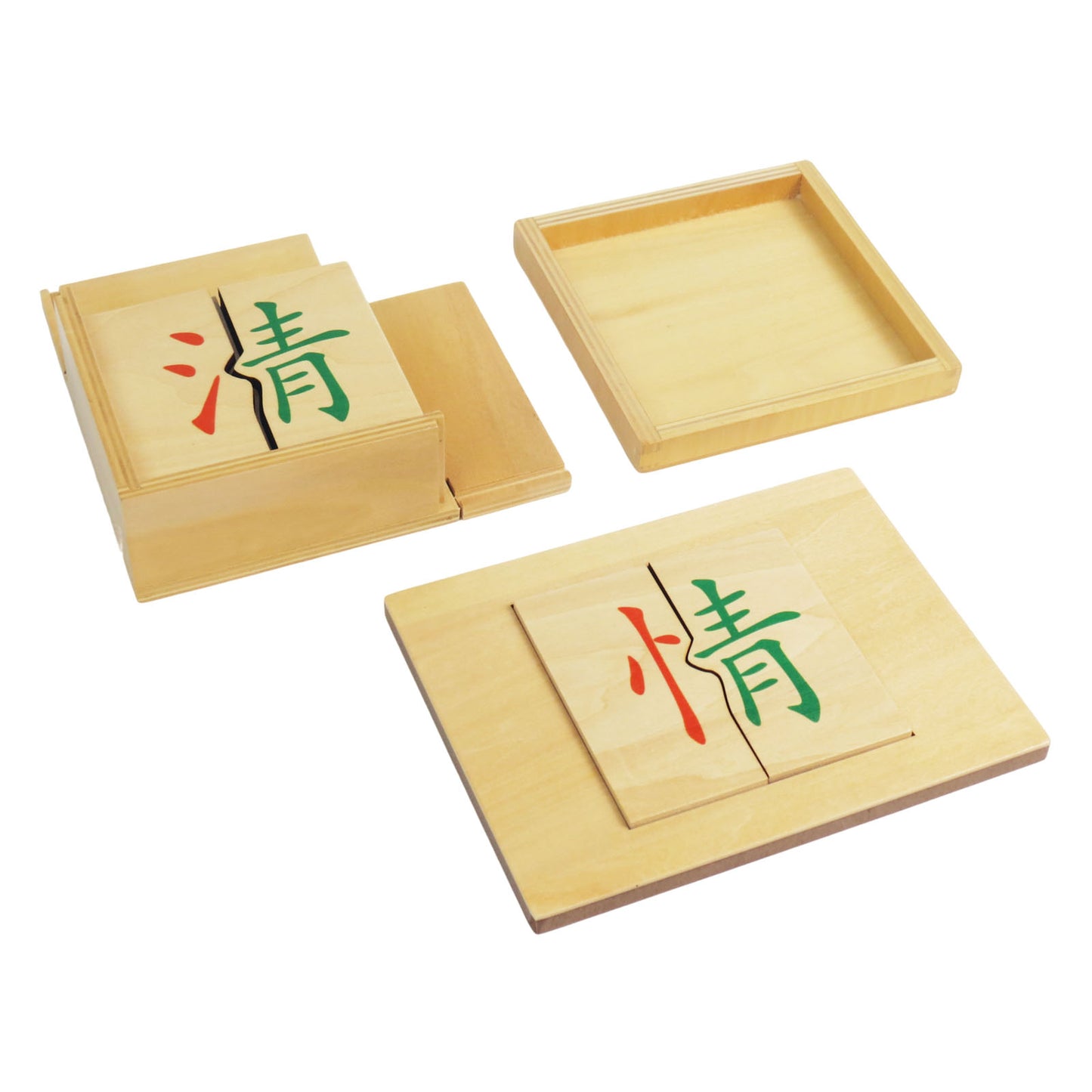 Chinese character  components  box- qing