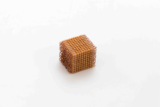 Golden Bead Cube Of 1000,  Individual Beads