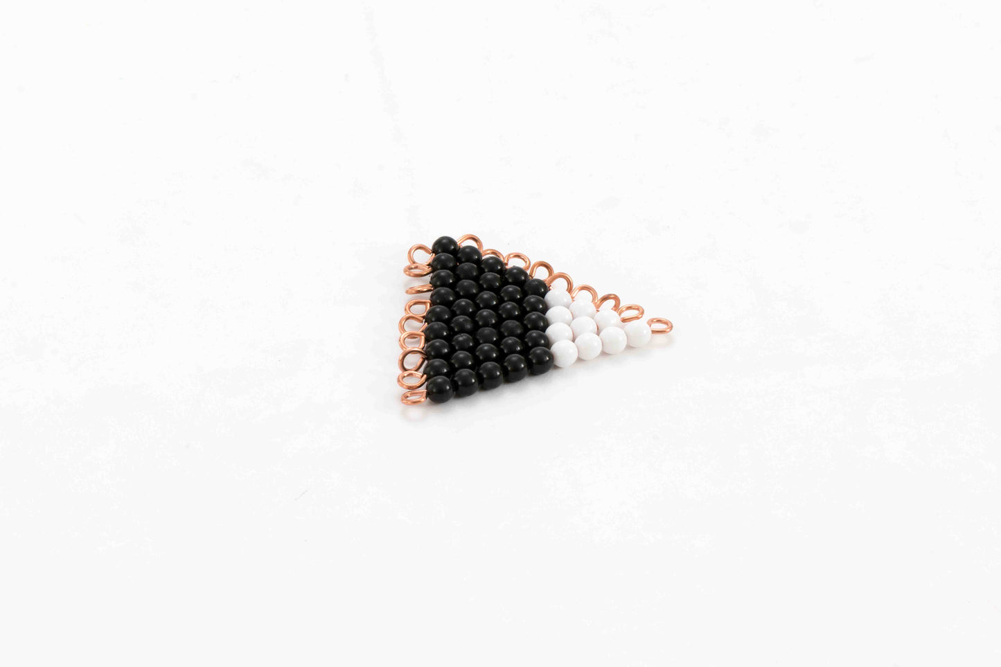 Short Bead Stairs(from 1-9 bead bars),individual beads, black/white