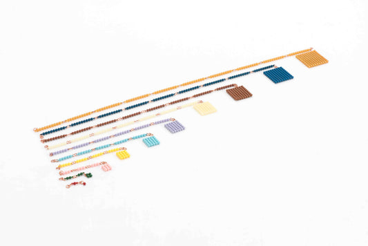 Short Bead Chains, Connected Beads