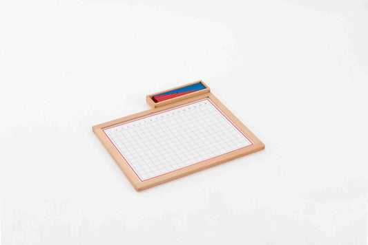 Addition Strip Board-English numbers