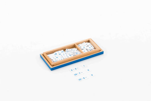 Divisions Equations And Dividends Box-English numbers
