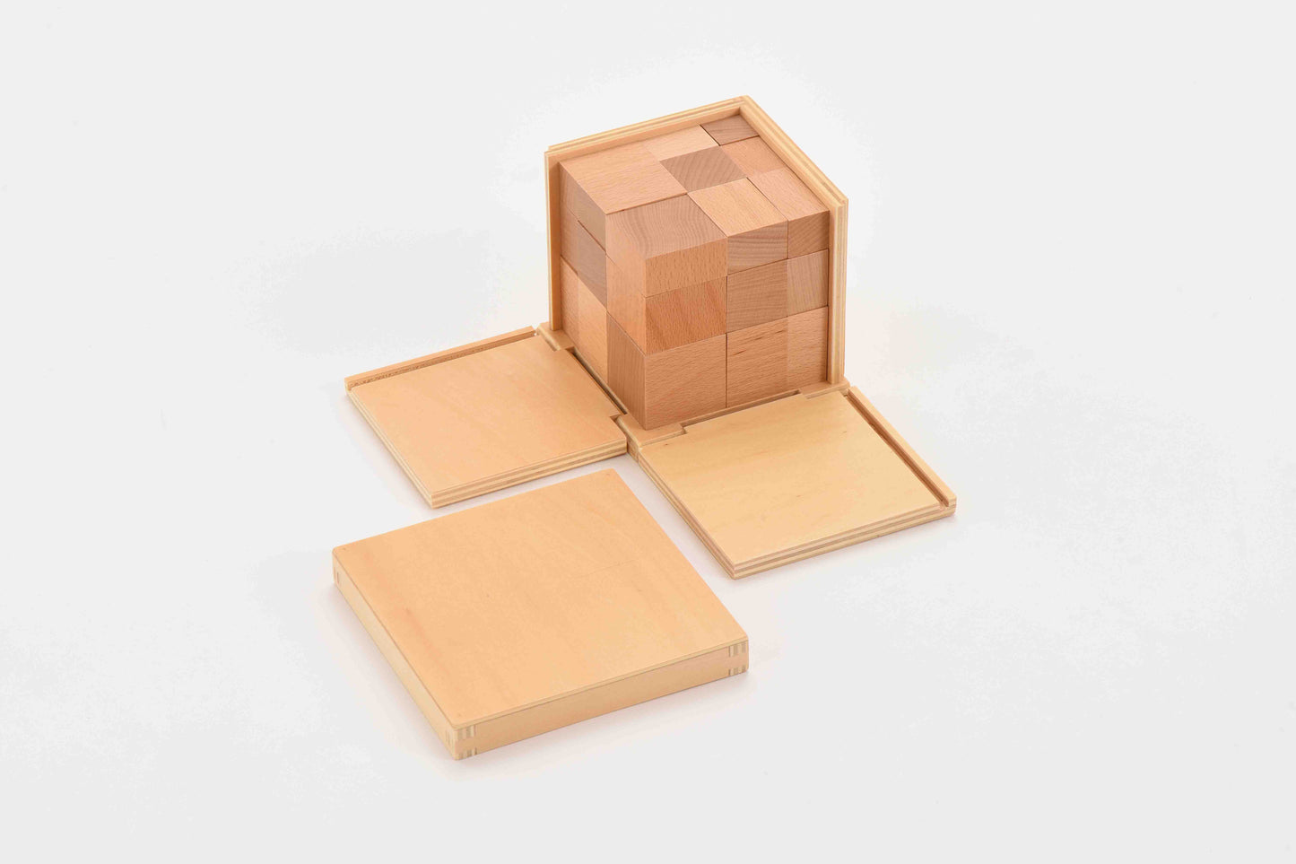 natural trinimal cube 