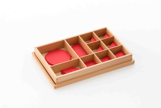 Cut-out Fraction Circles With Box