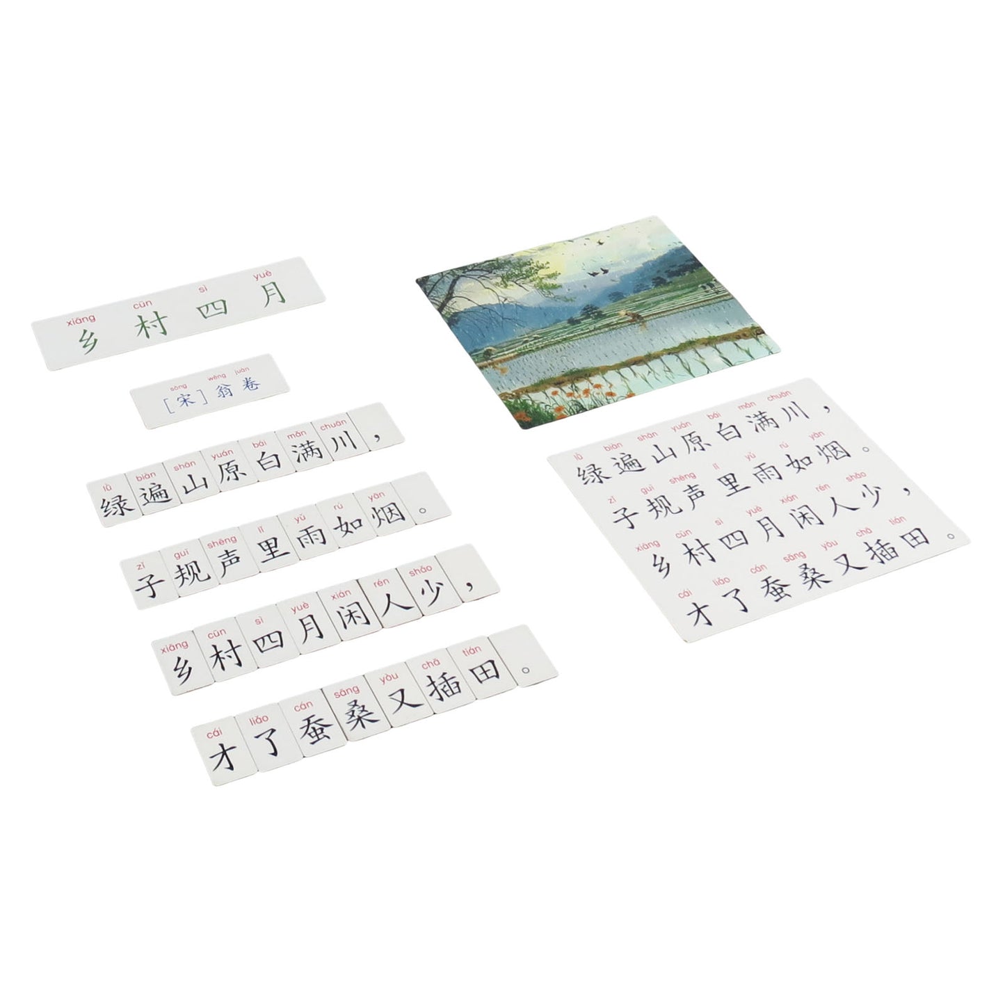 Poetry-April in the Countryside