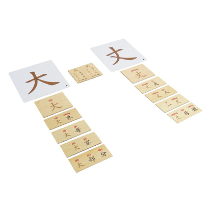 Chinese characters with similar forms