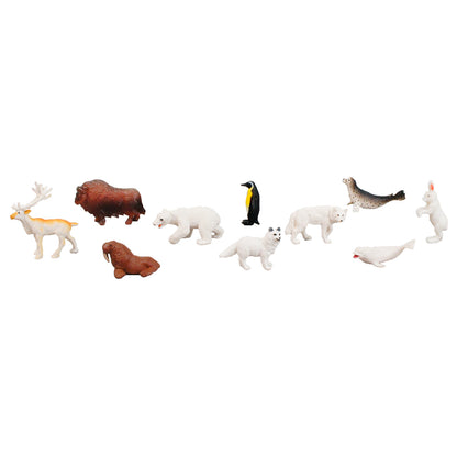 Mini Animaux continentaux – Polaire, texte personnalisé, bilingue, monolingue