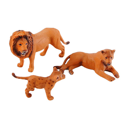 Animal Family- Lion， Custom Text，Bilingual，Monolingual