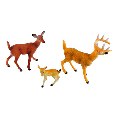 Animal Family- Deer， Custom Text，Bilingual，Monolingual