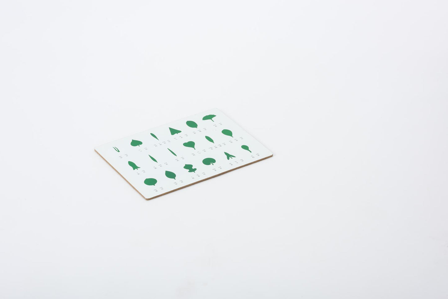 Control board for geometric form cards