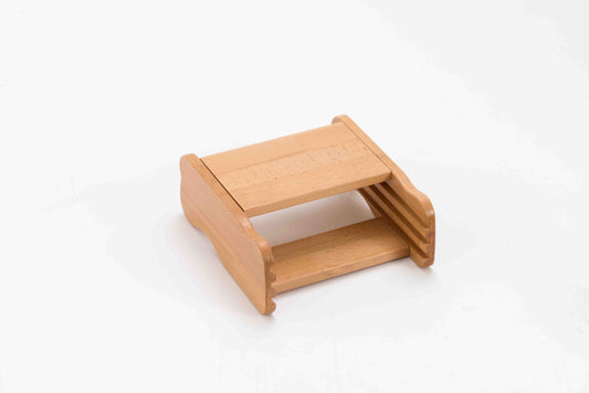 Cabinet For Botany Puzzles (3 comp.)---beech wood