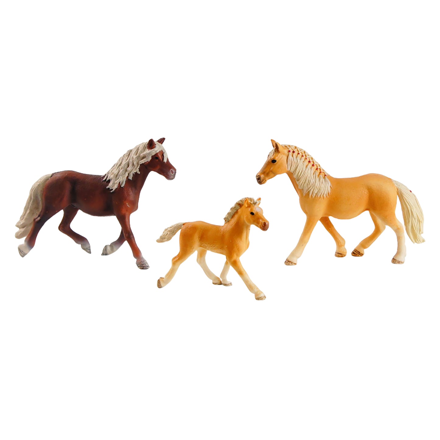 Animal Family- Horse， Custom Text，Bilingual，Monolingual