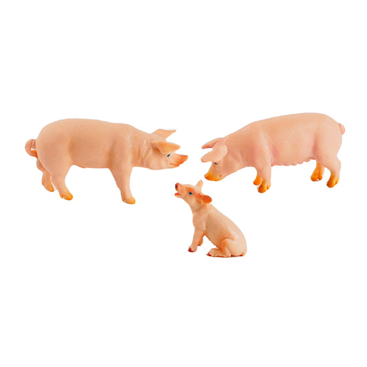 Animal Family- Pig， Custom Text，Bilingual，Monolingual
