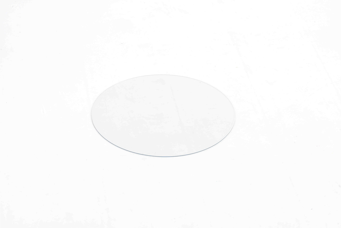 Plastic circle for world map