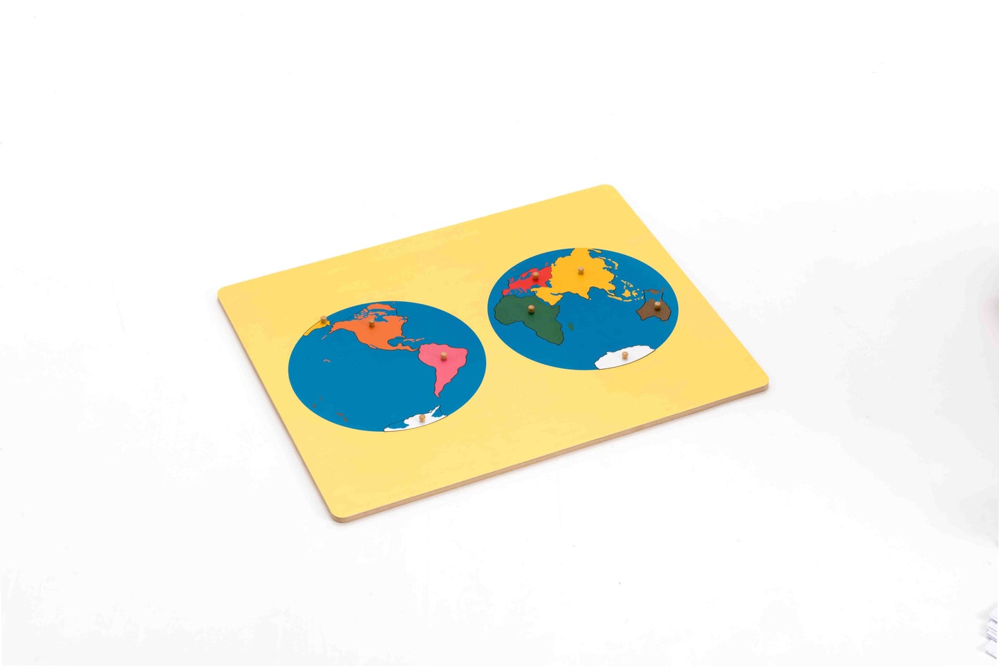 Puzzle Map of The World Parts (Asia)