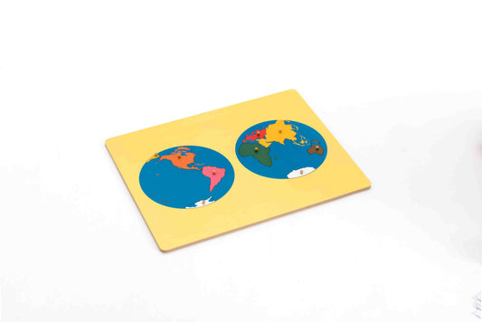 Puzzle Map of The World Parts (Asia)