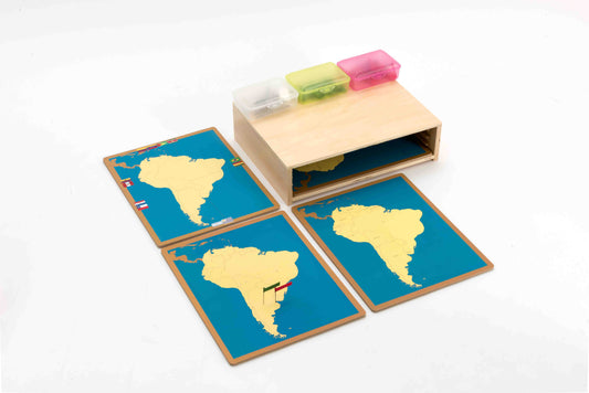 Four Maps of  South America