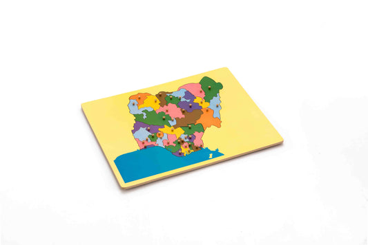 Puzzle Map of Nigeria