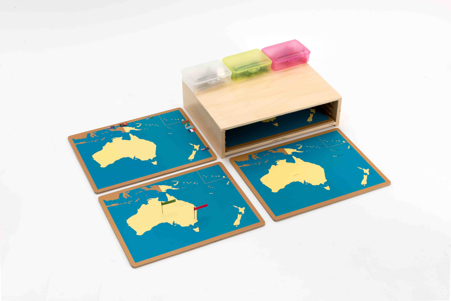 Four Maps of  Australia