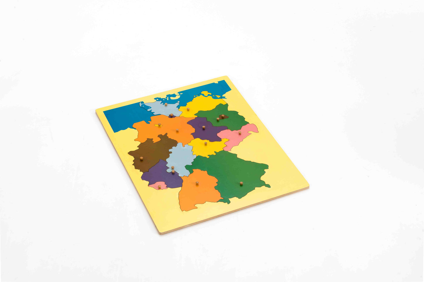 Puzzle Map of Germany