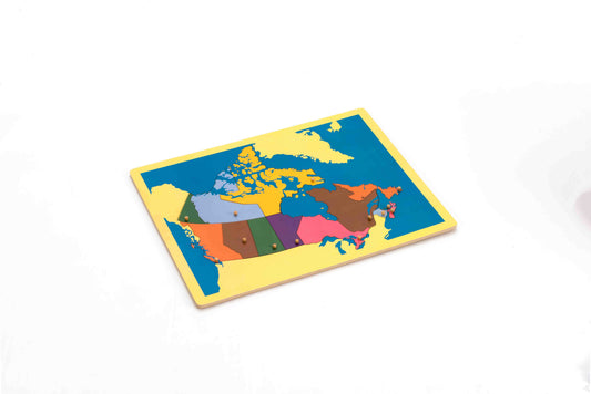 Puzzle Map of Canada