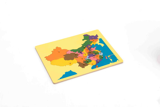 Puzzle Map of China