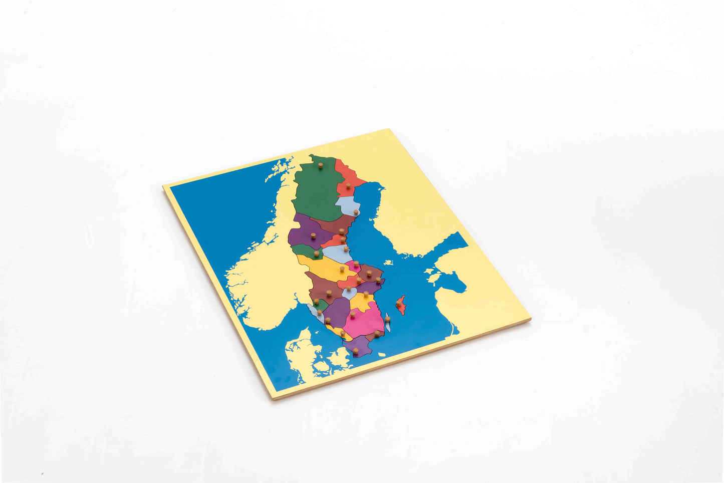 Puzzle Map of Sweden