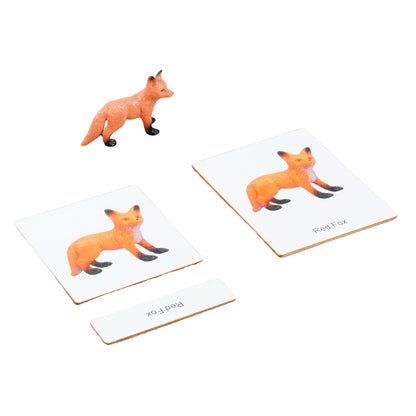 Mini Animaux continentaux – Europe, texte personnalisé, bilingue, monolingue