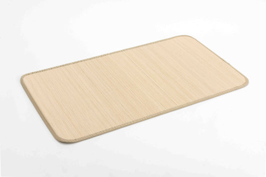 Non-slip bamboo floor mat,(L),1200*660mm