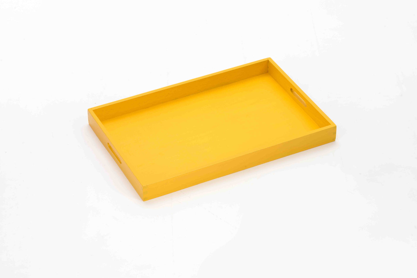 Wooden Tray ( 37.5×24.5cm )-Yellow