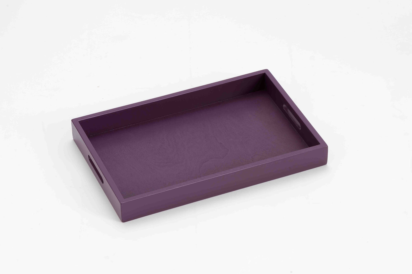 Wooden Tray ( 37.5×24.5cm )-Purple